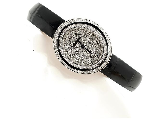 Cartier Kleiner Pavé Kasten in schwarzem Lack - Ansicht 19
