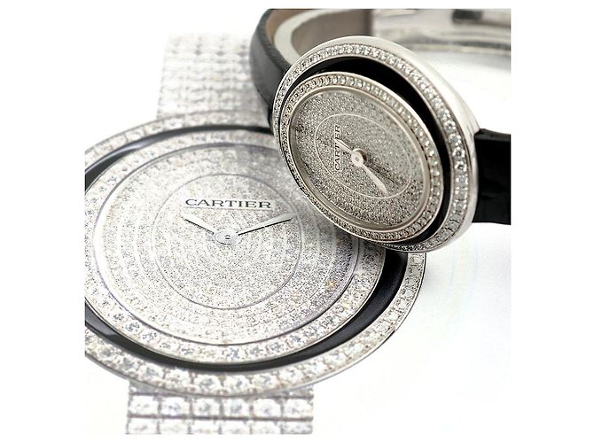 Cartier Kleiner Pavé Kasten in schwarzem Lack - Ansicht 21