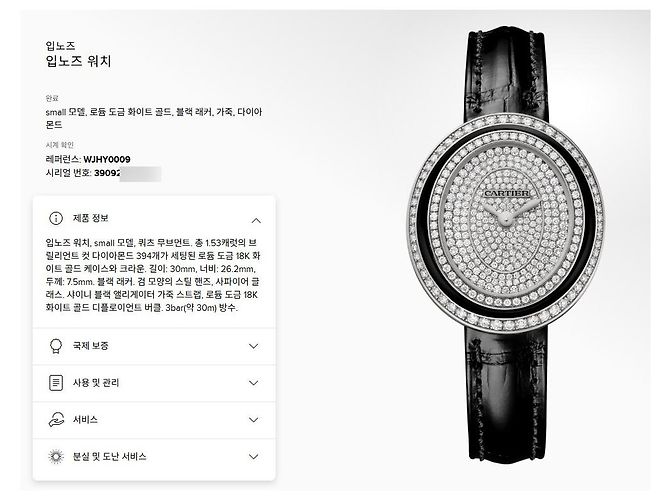 Cartier Kleiner Pavé Kasten in schwarzem Lack - Ansicht 3