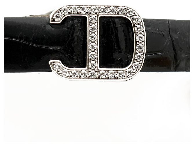 Cartier Kleiner Pavé Kasten in schwarzem Lack - Ansicht 4