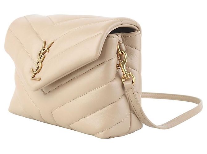 Saint Laurent Monogram Loulou Toy Crossbody Arancione - vista 2