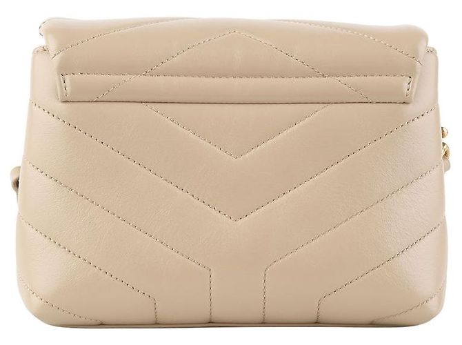 Saint Laurent Monogram Loulou Toy Crossbody Arancione - vista 3