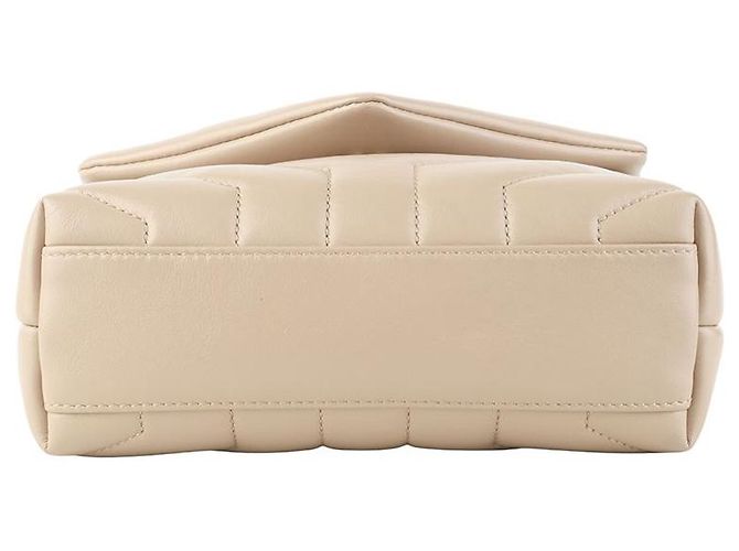 Saint Laurent Monogram Loulou Toy Crossbody Arancione - vista 6