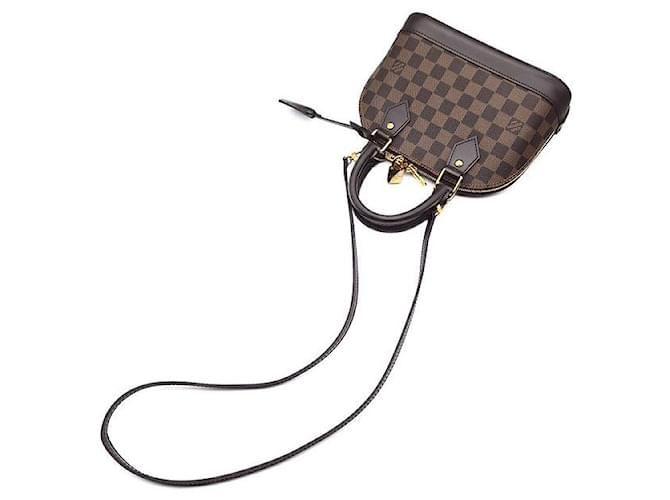Louis Vuitton Alma BB Damier Marrone - vista 4