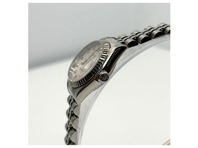 Rolex Datejust Acciaio Quadrante Computer Ten-Point Diamond Bianco - vista 6