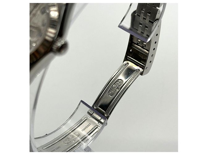 Rolex Datejust Acciaio Quadrante Computer Ten-Point Diamond Bianco - vista 7