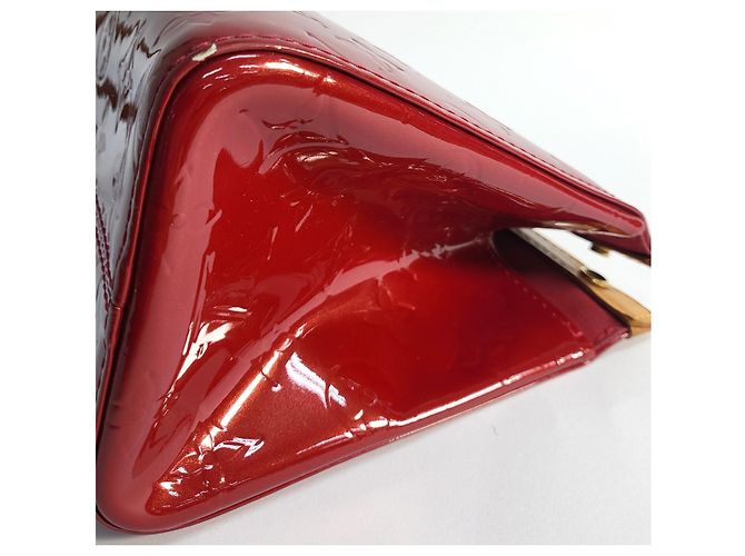 Louis Vuitton Borsa a Spalla e Borsa Tote Vernis Luxbury Rosso - vista 10