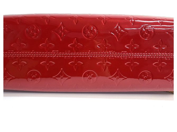 Louis Vuitton Borsa a Spalla e Borsa Tote Vernis Luxbury Rosso - vista 2