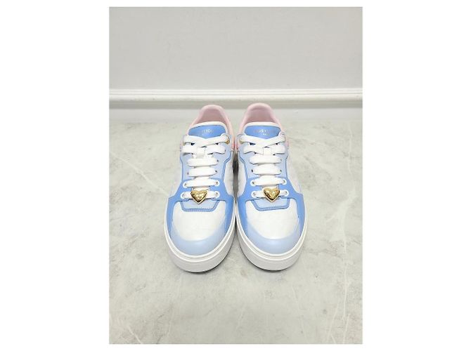Louis Vuitton Charm Cuore Pastello Monogramma Blu Rosa Timeout - vista 5