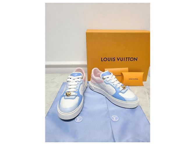Louis Vuitton Charm Cuore Pastello Monogramma Blu Rosa Timeout - vista 7