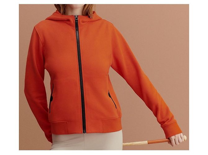 Hermès Sudadera ajustada para mujer Roja - vista 5