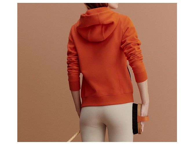 Hermès Sudadera ajustada para mujer Roja - vista 6