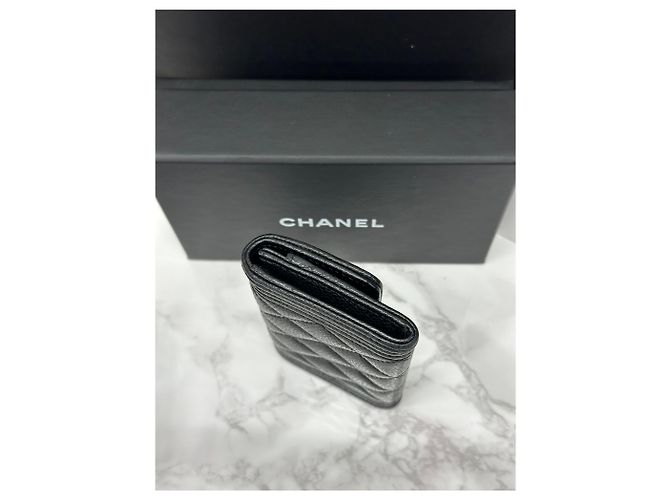 Chanel Cartera Boy Flap con botón dorado de la serie Card Wallet Multicolor - vista 5