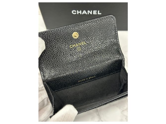 Chanel Cartera Boy Flap con botón dorado de la serie Card Wallet Multicolor - vista 6