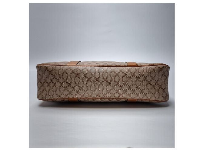 Céline Borsa a Spalla Macadam Trionf Beige Marrone - vista 14