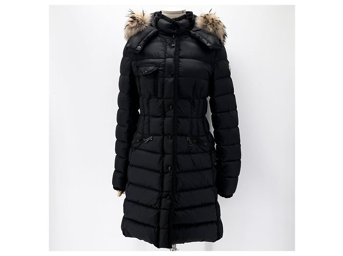 Moncler Abrigo largo de plumón para mujer Hermine Plata - vista 2