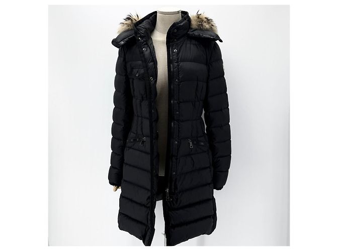 Moncler Abrigo largo de plumón para mujer Hermine Plata - vista 3