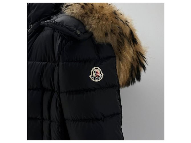 Moncler Abrigo largo de plumón para mujer Hermine Plata - vista 7