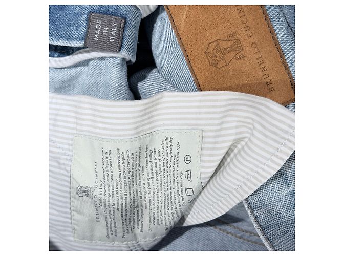Brunello Cucinelli Pantalones vaqueros slim fit de tiro medio Multicolor - vista 11