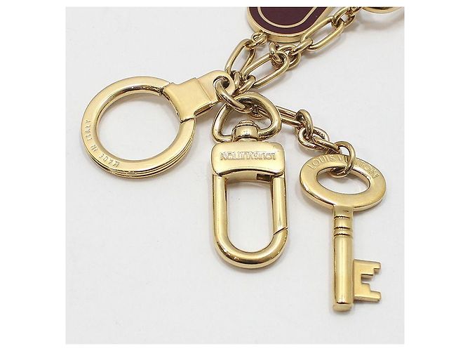 Louis Vuitton Portachiavi Charm D'oro - vista 3