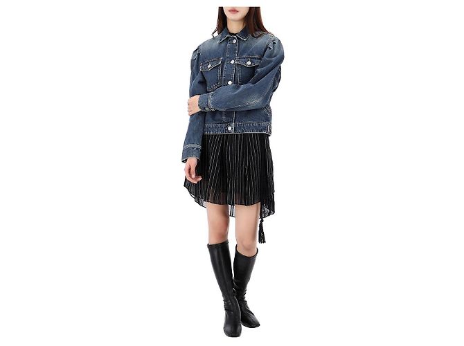 Isabel Marant Jeansjacke Size Lucky Chance Mehrfarben - Ansicht 14