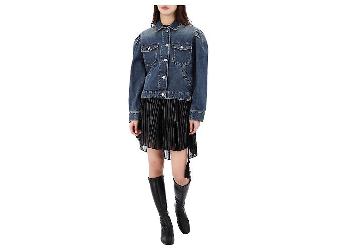 Isabel Marant Jeansjacke Size Lucky Chance Mehrfarben - Ansicht 15