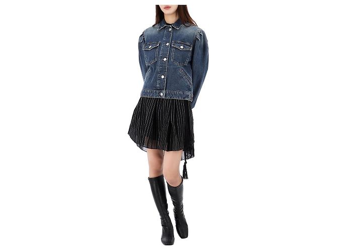 Isabel Marant Jeansjacke Size Lucky Chance Mehrfarben - Ansicht 17