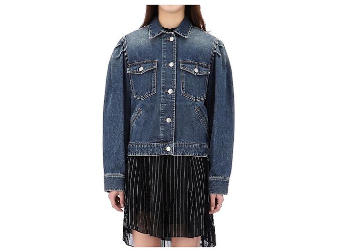 Isabel Marant Jeansjacke Size Lucky Chance Mehrfarben - Ansicht 2