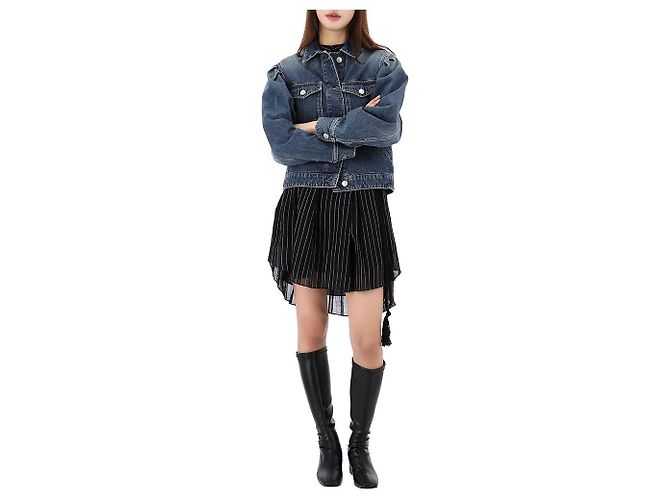 Isabel Marant Jeansjacke Size Lucky Chance Mehrfarben - Ansicht 20