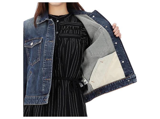Isabel Marant Jeansjacke Size Lucky Chance Mehrfarben - Ansicht 22