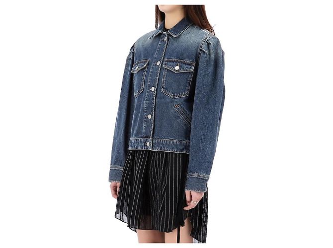 Isabel Marant Jeansjacke Size Lucky Chance Mehrfarben - Ansicht 3