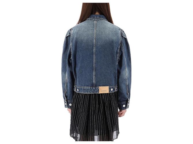 Isabel Marant Jeansjacke Size Lucky Chance Mehrfarben - Ansicht 7