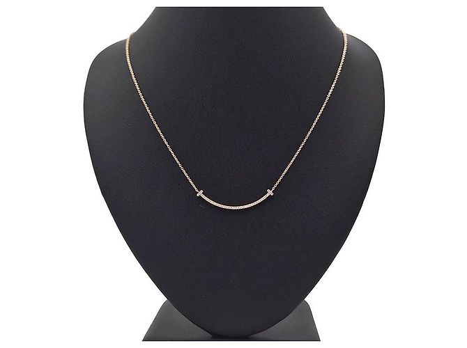 Tiffany & Co Collana Smile in Diamante Rosa - vista 2
