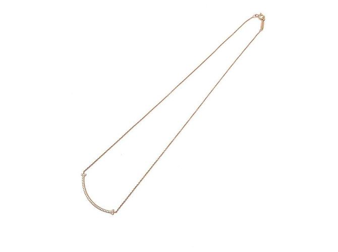 Tiffany & Co Collana Smile in Diamante Rosa - vista 4