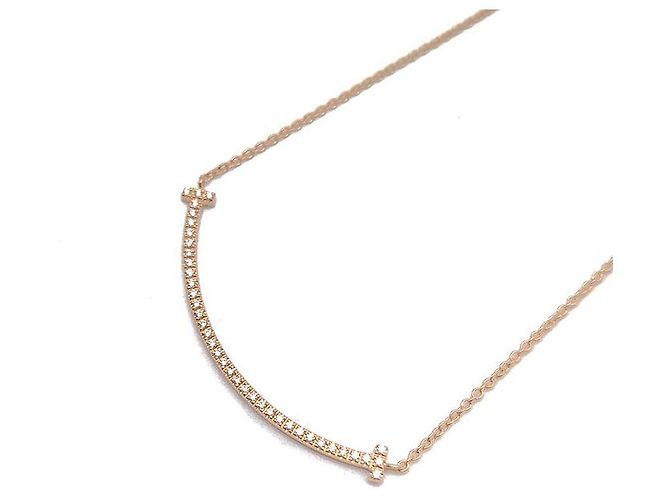 Tiffany & Co Collana Smile in Diamante Rosa - vista 5