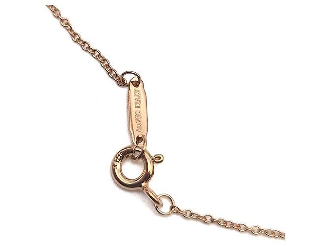 Tiffany & Co Collana Smile in Diamante Rosa - vista 6