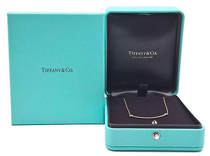 Tiffany & Co Collana Smile in Diamante Rosa - vista 8