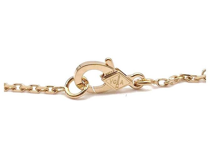 Van Cleef & Arpels Vintage Alhambra Halskette Grün - Ansicht 7