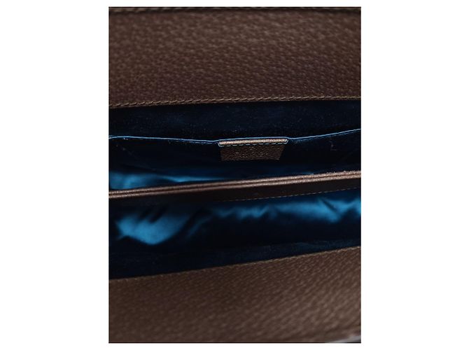 Gucci Piccola borsa a tracolla Ophidia GG Supreme Chain Bianco - vista 5