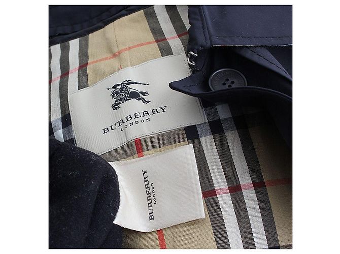 Burberry Black Button Jacket Inner Vest - view 3