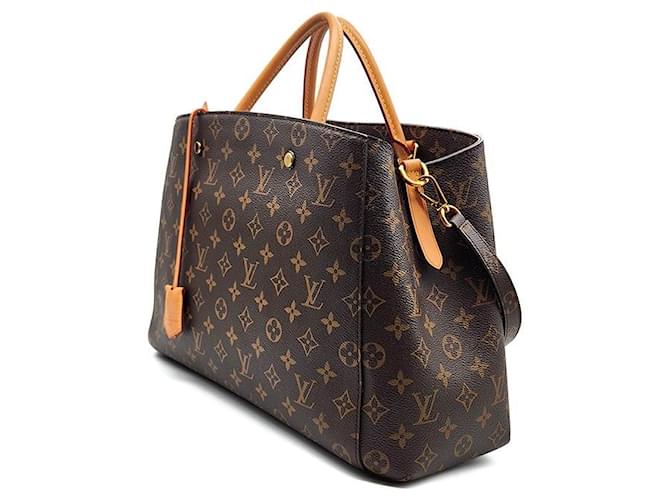 Louis Vuitton Monogram Montaigne GM Nero - vista 2