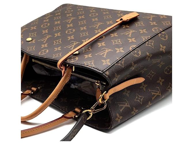 Louis Vuitton Monogram Montaigne GM Nero - vista 6