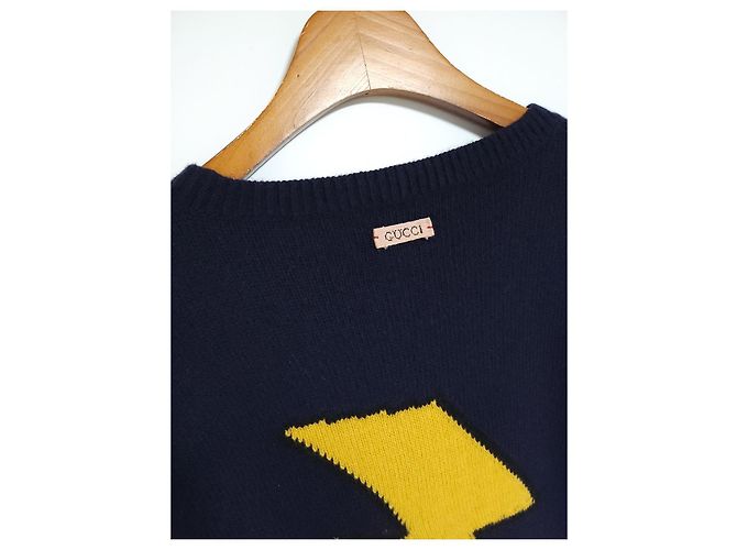 Gucci Maglia a serpente da uomo Nero - vista 5