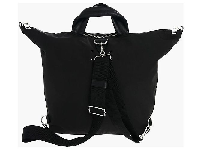 Maison Martin Margiela Borsa a tracolla rigenerata Nero - vista 2