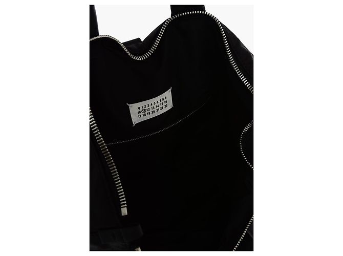 Maison Martin Margiela Borsa a tracolla rigenerata Nero - vista 5