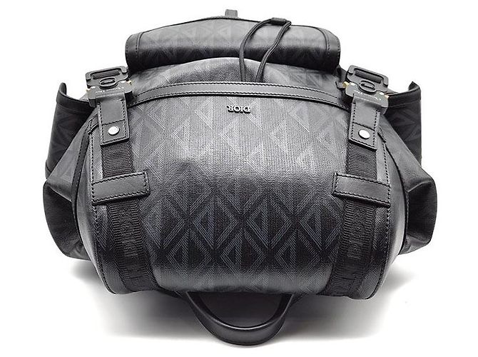 Dior Sac à dos Hide Road CD Diamond Medium Noir - vue 5