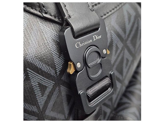 Dior Sac à dos Hide Road CD Diamond Medium Noir - vue 7
