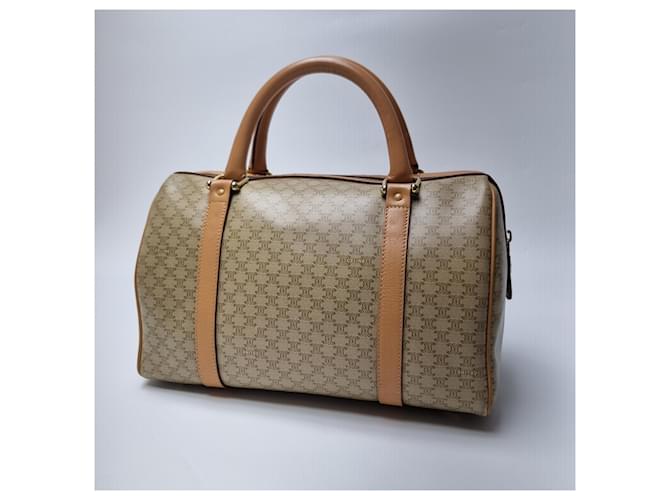Céline Triomphe Macadam Tote Bag Braun - Ansicht 10