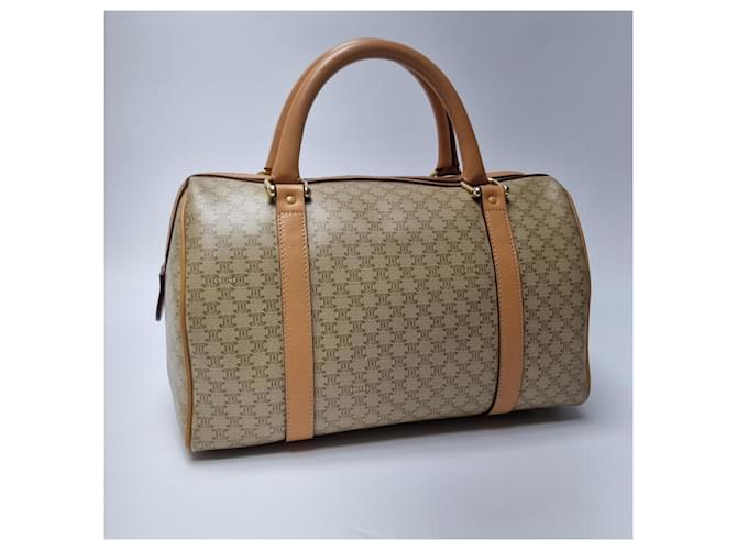 Céline Triomphe Macadam Tote Bag Braun - Ansicht 11