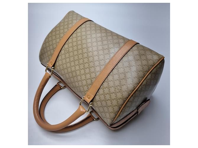 Céline Triomphe Macadam Tote Bag Braun - Ansicht 14